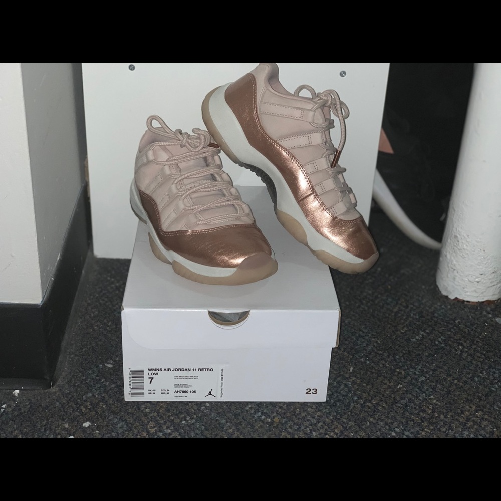 Rose Gold 11’s
